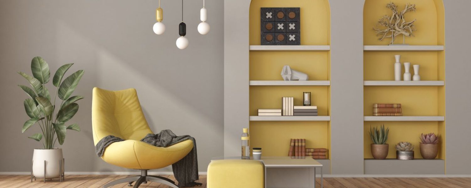 yellow-gray-modern-living-room